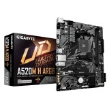 Placa de baza Gigabyte A520M H ARGB, Socket AM4, DDR4, Micro-ATX, PCH AMD A520