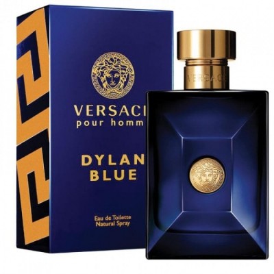 Apa de toaleta pentru barbati, Versace Dylan Blue, 100 ml foto