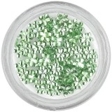 Strasuri unghii - flori, verde-deschis