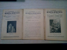 REVISTA SPIRITISTA - Anul II, No. 1-3 (3 numere) - C. Stanulescu - 1927, 128 p. foto
