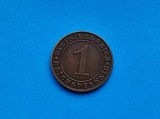 1 Pfennig 1929 lit. A -Germania-stare buna-patina
