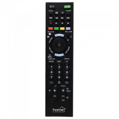 Telecomanda pentru smart TV Sony, precodata, negru, Home foto