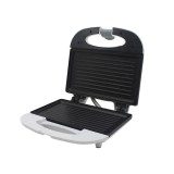 Sandwich Maker Rosberg, 1200 W, placi detasabile, Alb