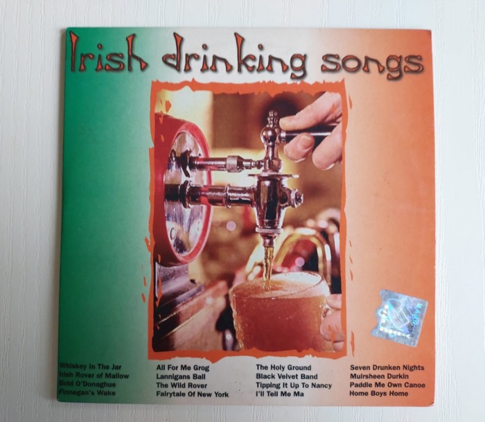 DD - Irish Drinking Songs - CD muzica folk irlandeza - A&amp;A records 2002