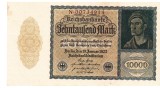 Germania 10 000 10000 Mark 1922 P-72 Seria 00734914
