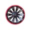 Set capace roti EVO negru+rosu 15&quot;