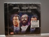 CARRERAS DOMINGO PAVAROTTI - GREATEST (1991/EDEL/UK) - CD/ORIGINAL/NOU/SIGILAT