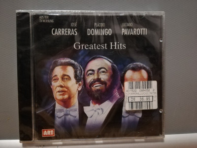 CARRERAS DOMINGO PAVAROTTI - GREATEST (1991/EDEL/UK) - CD/ORIGINAL/NOU/SIGILAT foto