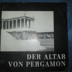 5622-Album de Arta Sculptura-Altarul din Pergam-Der Altar Von Pergamon 1967.