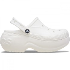 Saboti Crocs Bella Clog Alb - White foto