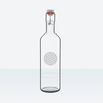Flacon din sticla pentru dilutie hipertonica/izotonica, 1L, 78 Oligo foto