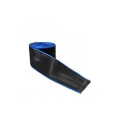 Material banda centura de siguranta auto 46mm Negru-Albastru