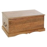 Cumpara ieftin Cufăr DKD Home Decor Lemn Colonial Salc&acirc;m 90 x 40 x 40 cm