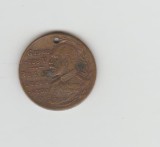 bnk mdl Anglia - 1911 George V Coronation Miniature Medal
