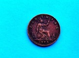 Farthing 1879 Anglia-in realitate arata bine-RAR-