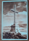 Carte postala, Busteni Crucea Eroilor, 1949