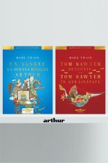 Pachet aventuri ilustrate (Un yankeu la curtea regelui, Tom Sawyer detectiv/&icirc;n străinătate) - Mark Twain