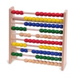 Socotitoare din lemn educativa pentru copii,25x25 cm