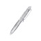 Pix Tactic Multifunctional ideal pentru Autoaparare, Instrument de Scris si Spargere Geam in caz de Urgenta, Metalic, Agintiu, MyStyle&reg;
