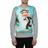 Tricou PAUL FRANK Crew Grey Logo, Maneca scurta