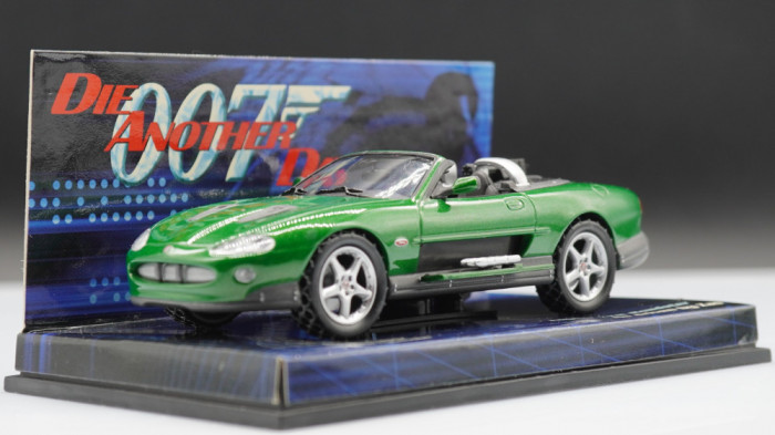 1998 Jaguar XKR Convertible From Film &#039;Die Another Day&#039; - Minichamps 1/43