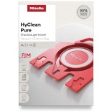 Sac aspirator Miele FJM HyClean Pure, 4 saci, Filtru evacuare