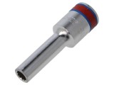 Cheie tubulară 12 colțuri KING TONY 5/16-1/2, 77mm, cod 423010S
