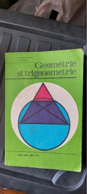 GEOMETRIE SI TRIGONOMETRIE CLASA A IX A LAURA CONSTANTINESCU CRISTU PETRISOR foto