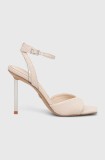 Aldo sandale de piele Lettie culoarea bej, 13743851.Lettie