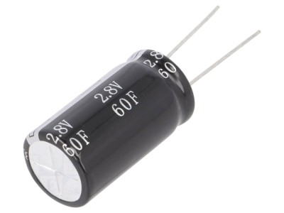 Supercondensator THT 60F 2,8VDC - BIGCAP foto
