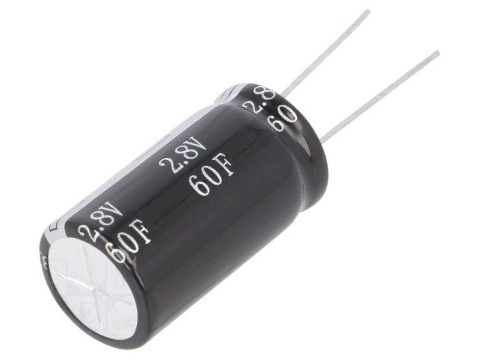 Supercondensator THT 60F 2,8VDC - BIGCAP