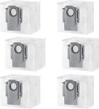 Set de 6 filtre pentru aspiratorul R-oborock, plastic/textil, alb/gri, 17,5 x 14 x 13 cm