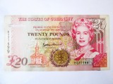 Cumpara ieftin Rara! Guernsey 20 Pounds 1996 in stare buna/foarte buna,bancnota din imagini la cel mai mic pret