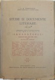 I.E. Torouțiu - Studii și Documente Literare Vol. VIII, 1939, 472 pagini, Institutul Arte Grafice Bucovina, Carte Veche