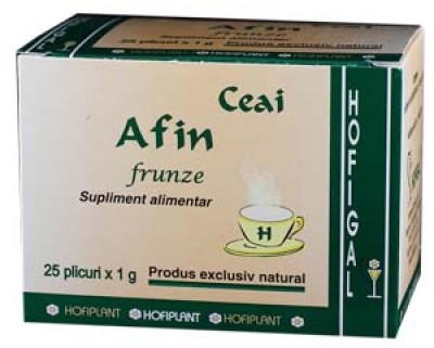 Ceai de Afin Frunze Hofigal 25dz foto