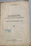 Husserl - o introducere in filosofia fenomenologica - Camil Petrescu - din biblioteca lui Geo Dumitrescu