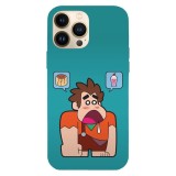 Husa compatibila cu Apple iPhone 15 Pro Max, Viceversa, model Inside brain of Ralph from Ralph break the internet , Silicon, TPU, Transparent, Carcasa