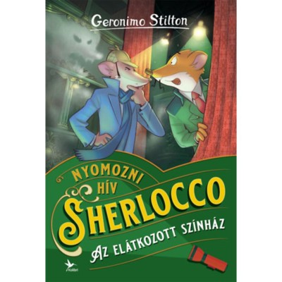 Az el&amp;aacute;tkozott sz&amp;iacute;nh&amp;aacute;z - Geronimo Stilton foto
