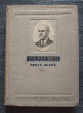 C. I. Parhon - Opere alese (vol. 1: Neurologie; 1954)