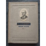 C. I. Parhon - Opere alese (vol. 1: Neurologie; 1954)