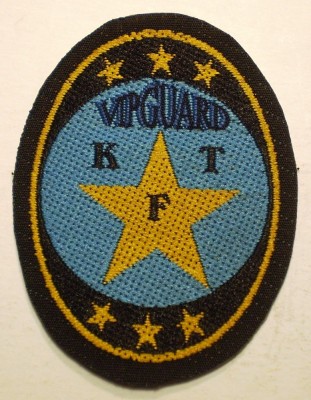 5.536 ROMANIA ECUSON EMBLEMA PATCH VIPGUARD KTF 58/44mm foto