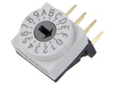 &Icirc;ntrerupător codificare Poz 16 PCB THT 80m&Omega; 2,54mm KNITTER-SWITCH