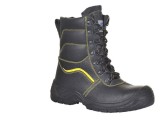 Bocanci imblaniti din piele, negru, Portwest 46