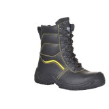 Bocanci imblaniti din piele, negru, Portwest 47