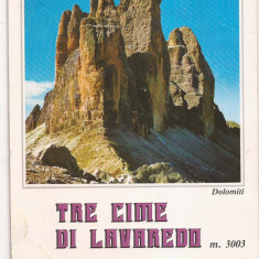 FA27-Carte Postala- ITALIA - Tre Cime di Lavaredo, Dolomiti, circulata 1991