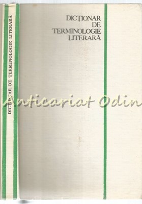 Dictionar De Terminologie Literara - Emil Boldan foto