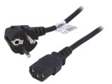 Cablu Alimentare IEC C13 &icirc;n Unghi 3x0,75mm2