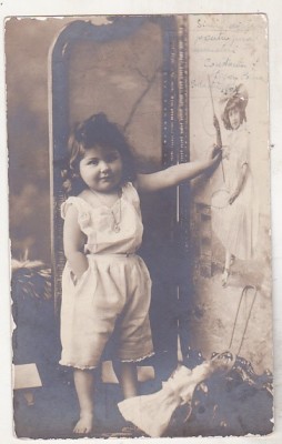 bnk cp Felicitare circulata Bucuresti? loco 1904? foto