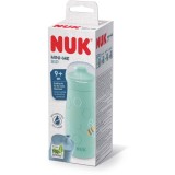 Cana NUK Mini-Me, cu cioc dur de băut, anti-curgere, 300 ml, de la 9 luni, fără BPA, 1 bucată, Albină