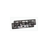 Set 2 bucati, suport numar inmatriculare personalizat Performance